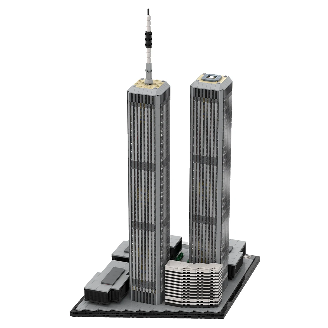 

Фотоальбом 1/1000 World Trade Center (1973-2001), большая модель научной фантастики, набор игрушек (4850 шт.)