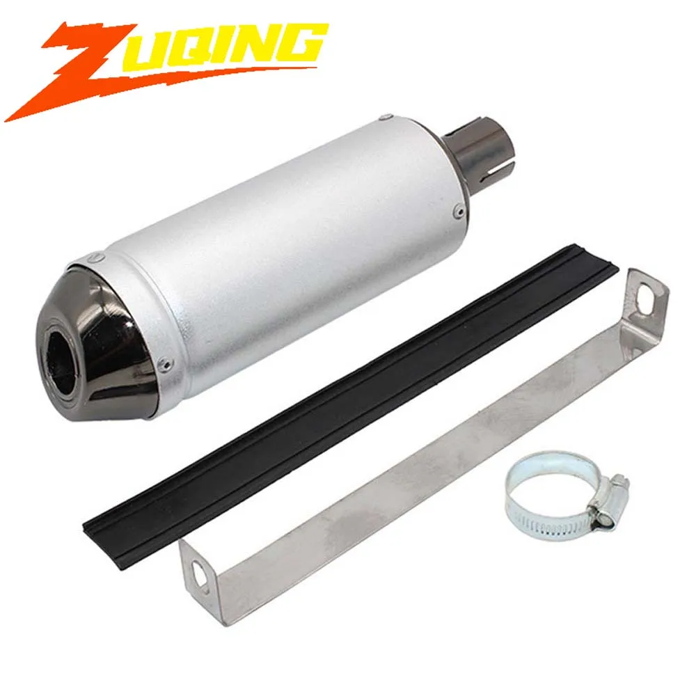 

Motorcycle Universal Exhaust Pipe Pitbike 125cc 150cc Motorbike 28mm Enduro Motocross Accessories Silencer Scooter Muffler