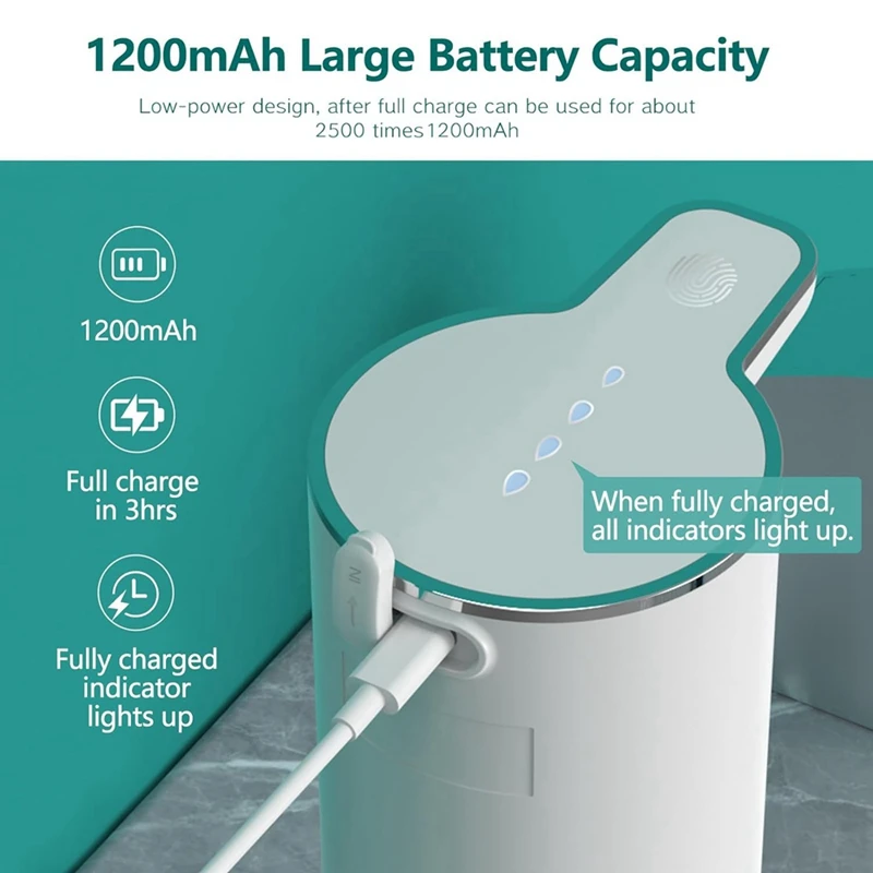 Автоматический Бесконтактный Диспенсер для мыла регулируемый кухни и ванной