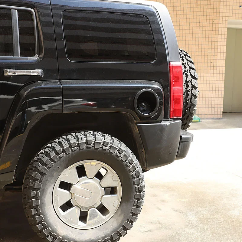 Матовая Черная задняя рамка для Hummer H3 2005 2006 2007 2008 2009 ABS автомобильные аксессуары