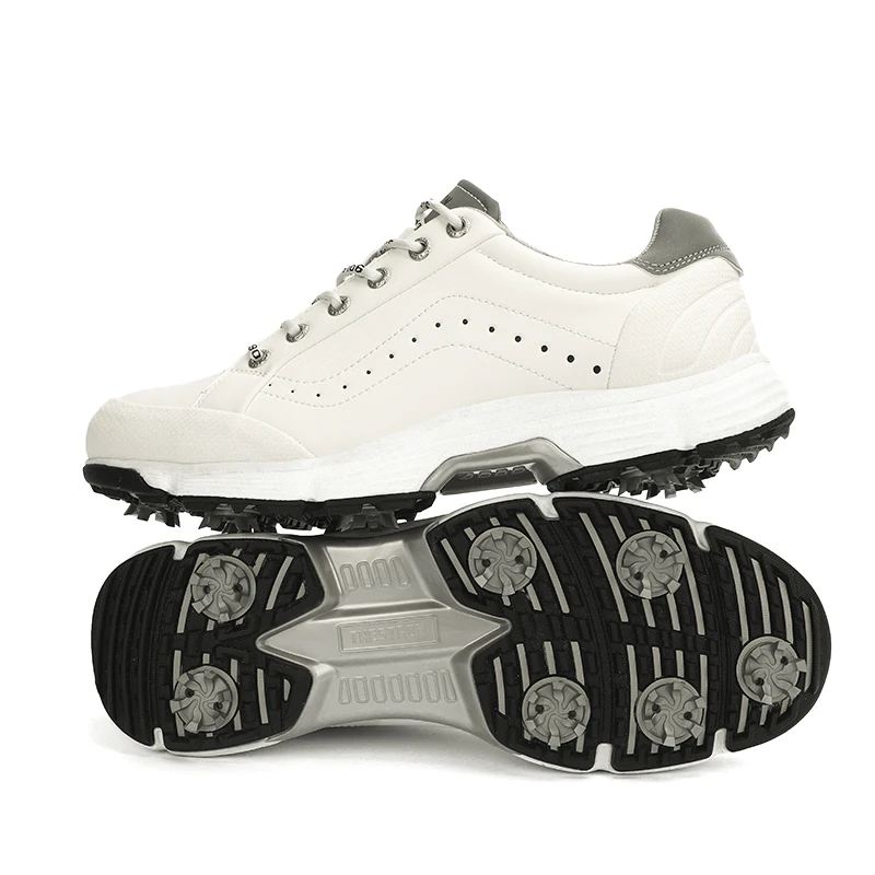Spikes Waterproof Golf Shoes Men Outdoor Light Weight Quality Golf Sneakers Men Comfortable Walking Sneakers Male Golfing Shoes