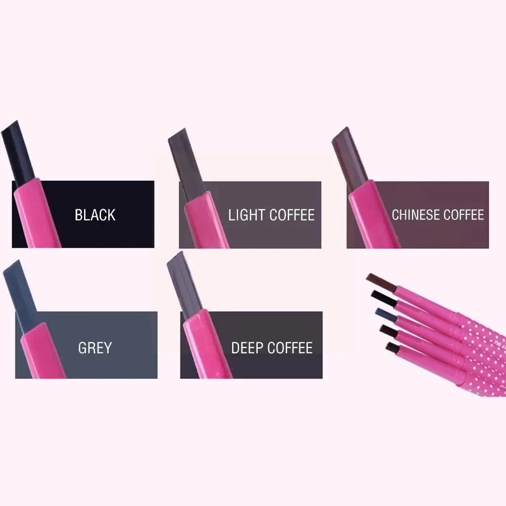 

2021 Eyebrow Pencil Natural Waterproof Rotating Automatic Eyebrow Eyebrow Pencil Eye Brow Cosmetic Professional Pencil Auto Z1m7