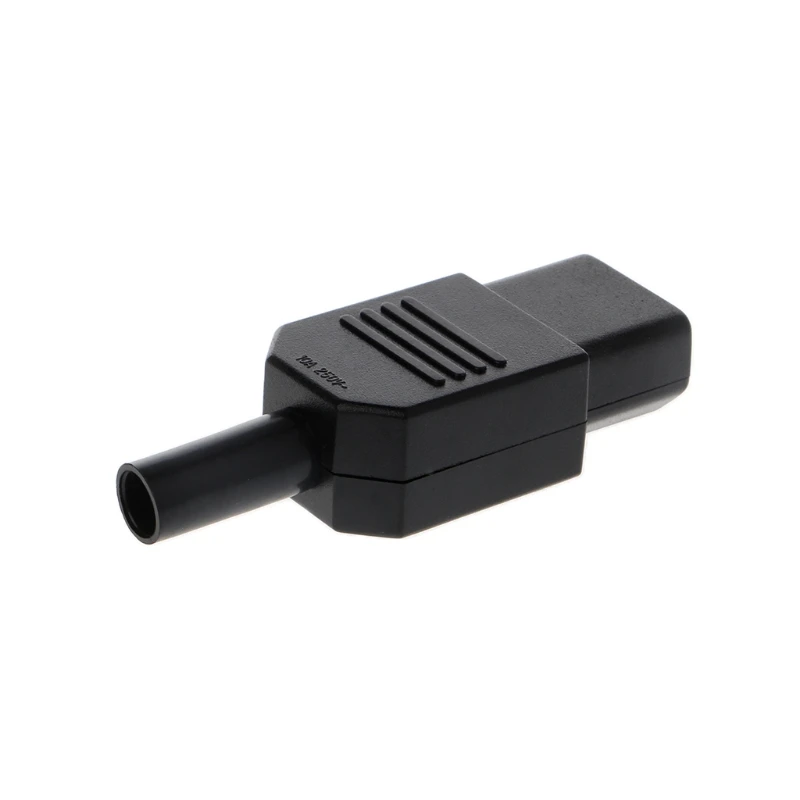 E56B IEC 320 C13 Женская вилка Rewirable Разъем питания 3-контактная розетка 10A/250V