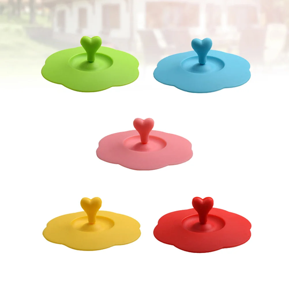 

8pcs Cup Lid Cover Mug Cover Coffee Mug Cover Cup Lid Reusable Coffee Cup Lid