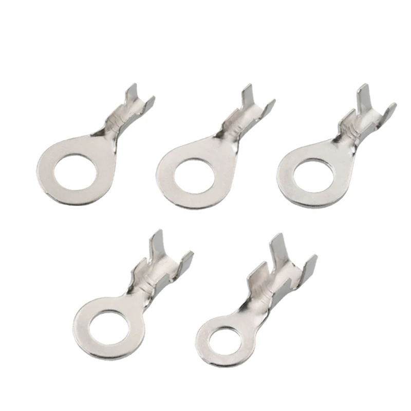 Клеммное кольцо для аккумулятора 6 3 мм заземляющий наконечник медное ушное