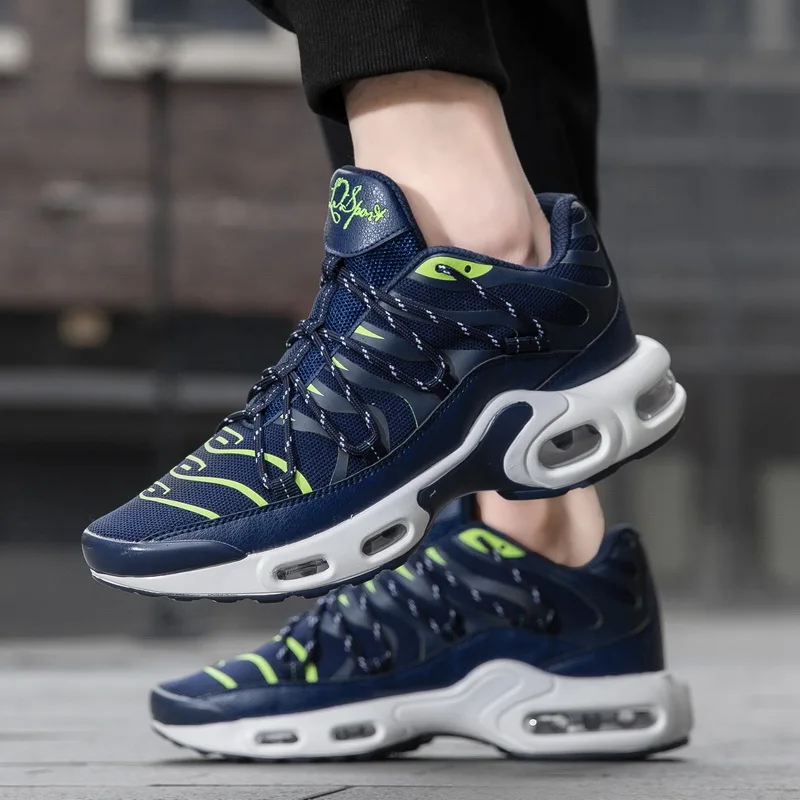 New Men's Sneakers Outdoor Running Sport Shoes Men Breathable Casual Sneakers Non-slip Air Cushion Tennis Shoes