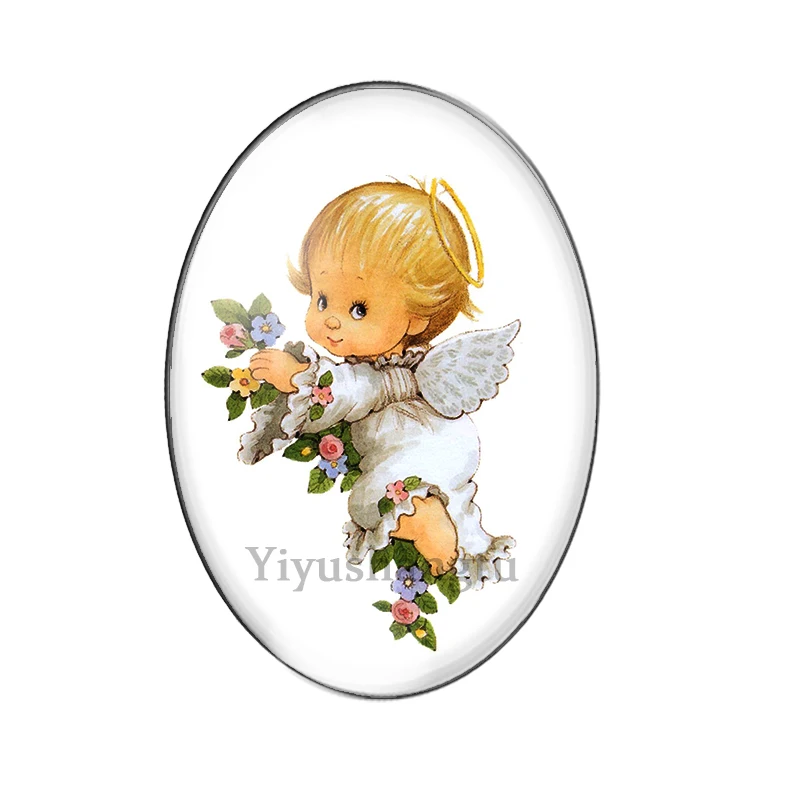 Стеклянный кабошон с плоской задней поверхностью 13x1 8 мм 18 х2 5 30 х40