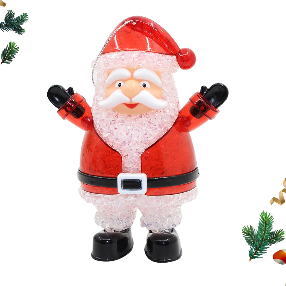 

Santa Claus LED Colorful Light Funny Night Light Glowing Christmas Night Lamp Festival Party Decoration Christmas Lantern Gift