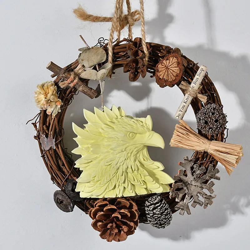 3d-подсвечник в виде орла искусственная статуя абстрактная свеча гипсовая смола