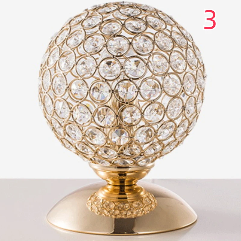 

J175717 Modern minimalist creative decorative glass romantic crystal desk lamp