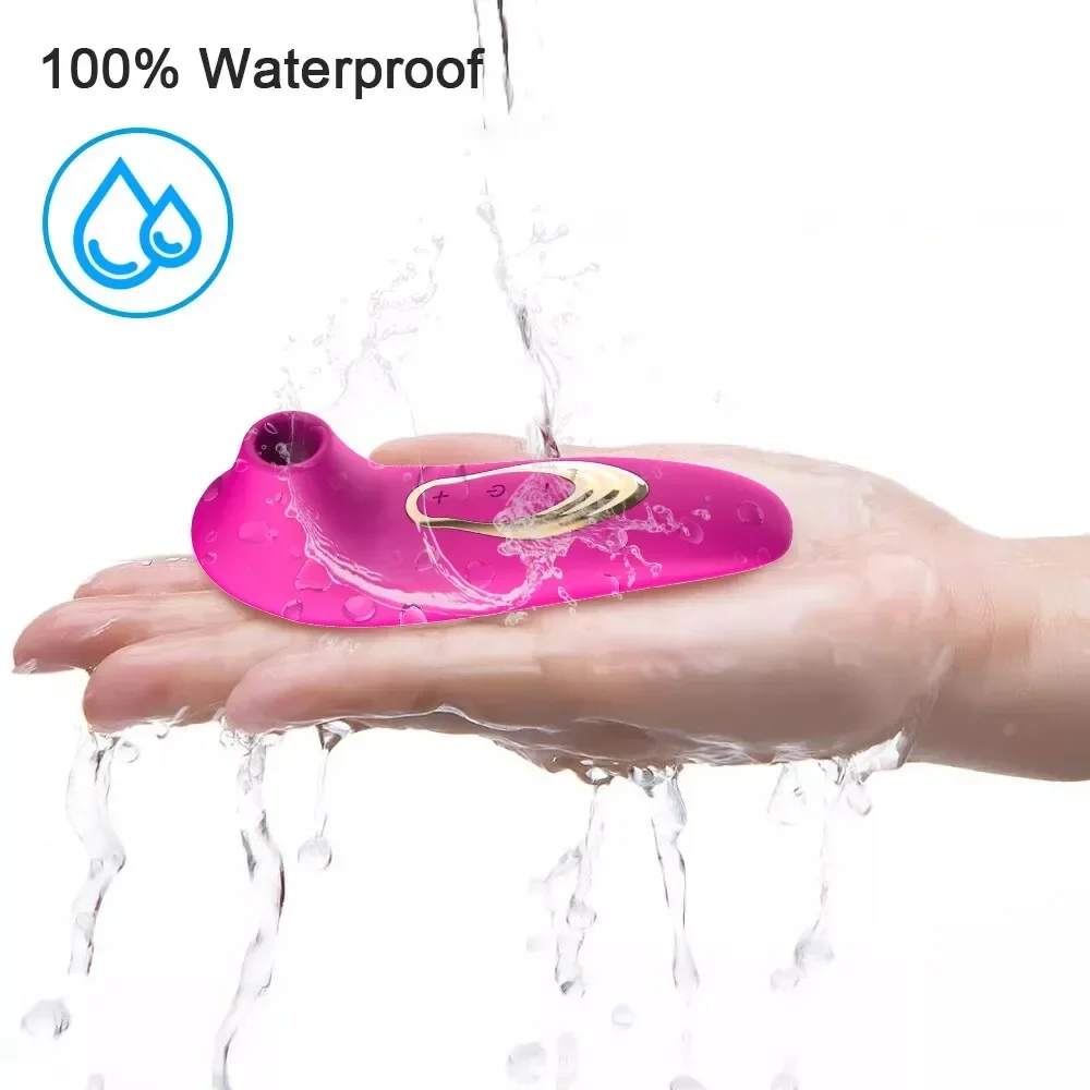 Вибратор на присоске женский сексуальный мини-вибрационный массажер для