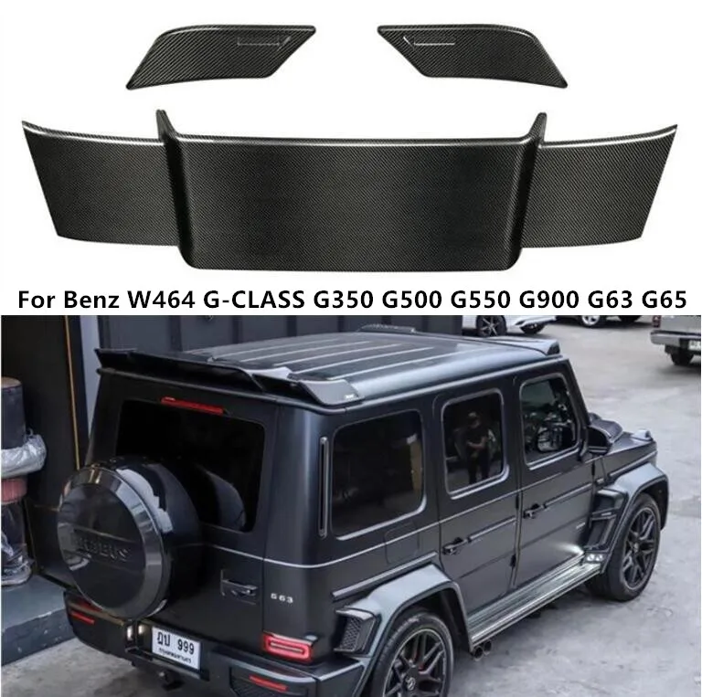 

Spoiler For Mercedes-Benz G-CLASS W464 G350 G500 G550 G63 G65 AMG Wing Lip Tail Trunk Spoilers Real Carbon Fiber