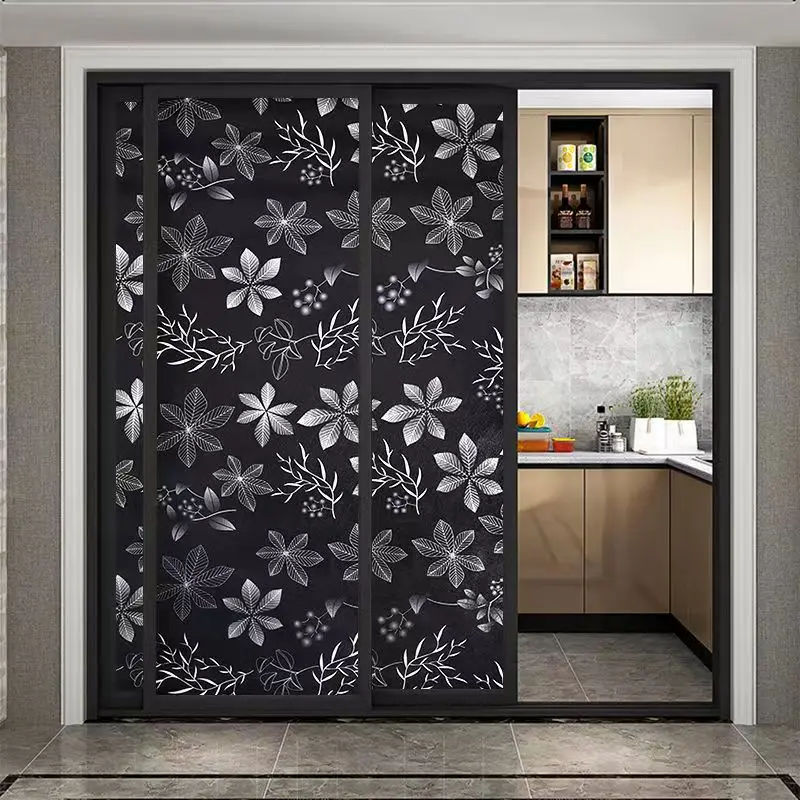 pure black self adhesive vinyl wallpaper kitchen cabinet storage desktop furniture bedroom decor waterproof film wall stickers free global shipping