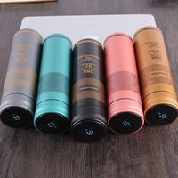500 ml new stainless steel vacuum thermos cup men and women portable large capacity thermal bottles for water tea coffee contain