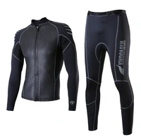 2mm neoprene men wetsuit jacket and pants for free snorkeling swim