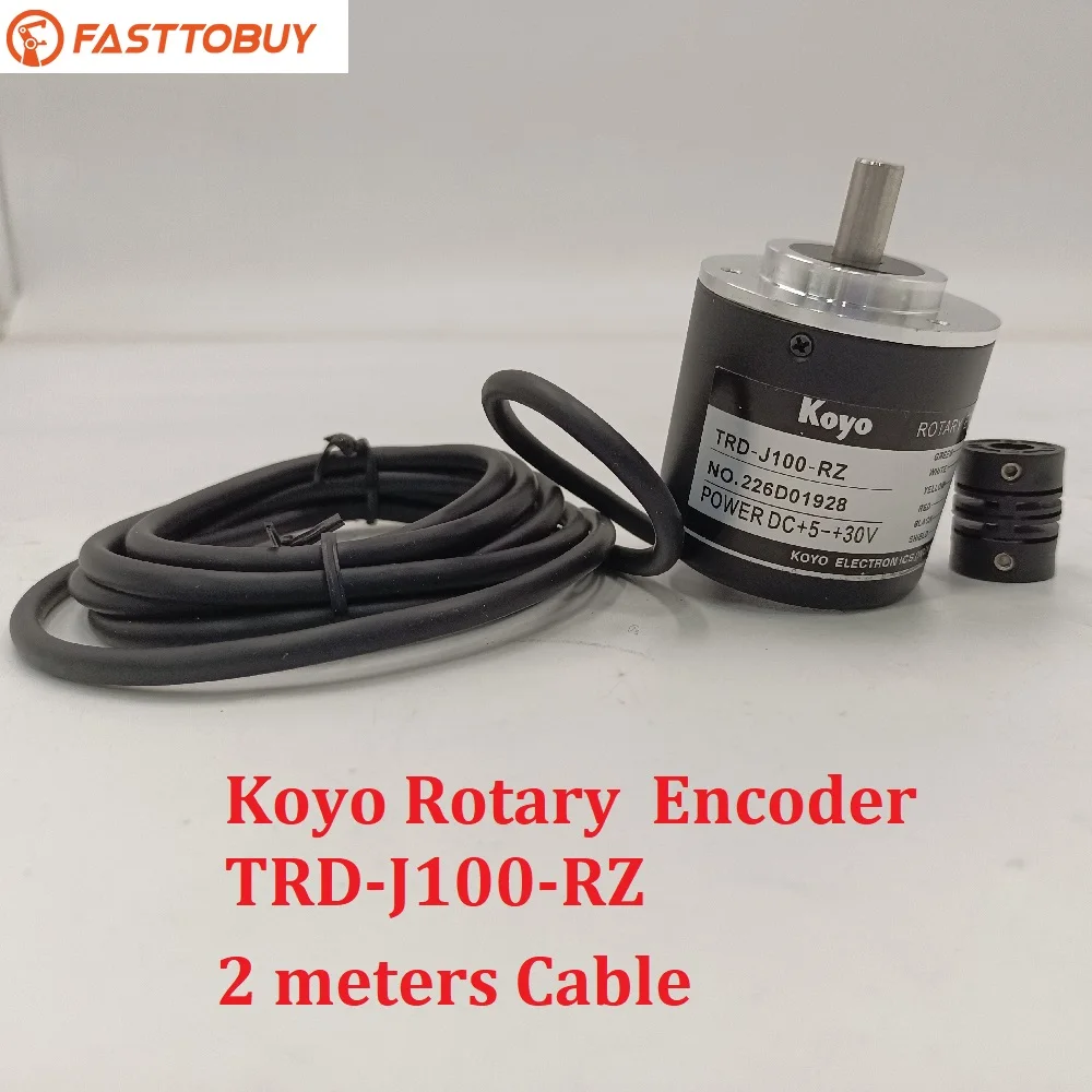 New Rotary  Encoder TRD-J100-RZ of Koyo Brand with 2 meters Cable
