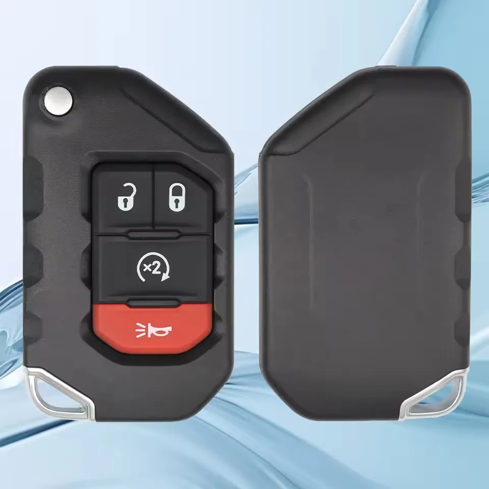 Фото Смарт-ключ ChaoYue для JEEP Chrysler Wrangler 2018-2019, OHT1130261, 68416784AA, 433 МГц, чип 4A №4