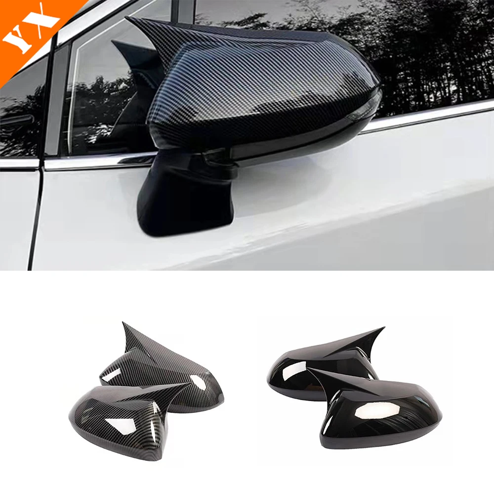 Chrome/Carbon/Black Garnish For Toyota Probox Aqua MX 2022-2023 Accessories Car Side Mirror Cover Rear View Mirror Cover Trim