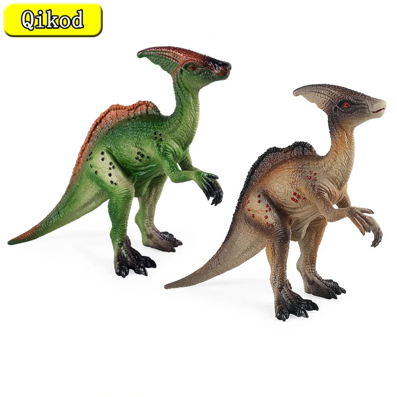 

Simulation Jurassic dinosaur toy solid plastic animal static model new large size Parasaurolophus dinosaur Kids Toys