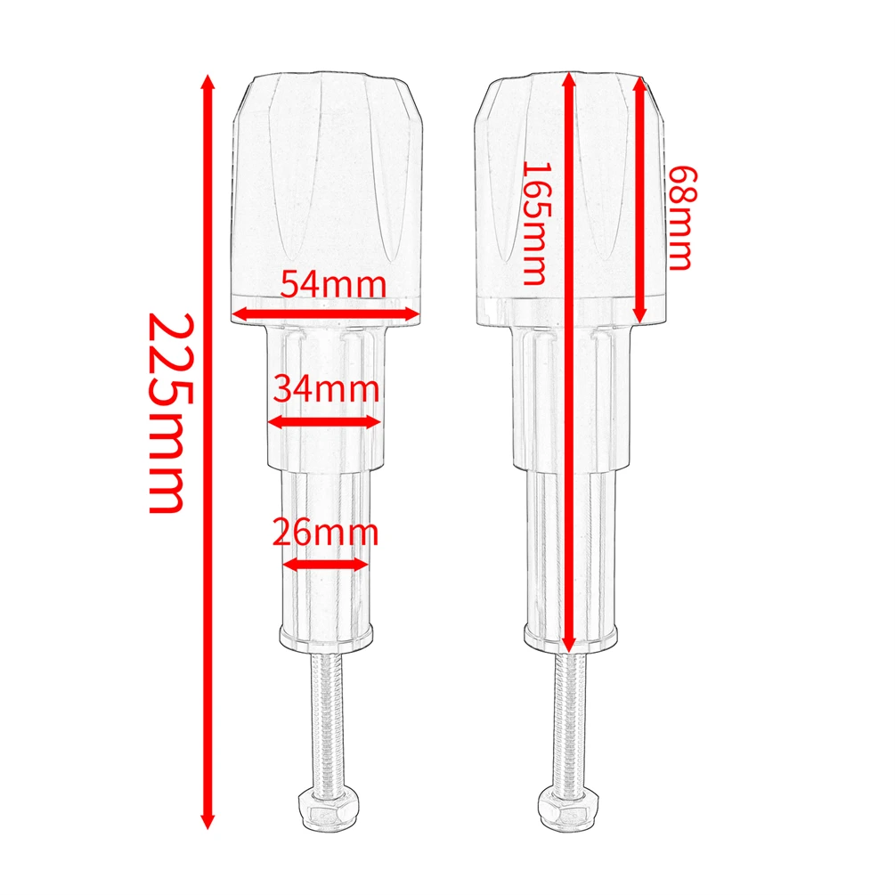 Для Honda Rebel CMX CM 500 2017-2024 CMX500 CM500 рамка аварийный коврик двигателя обтекатель