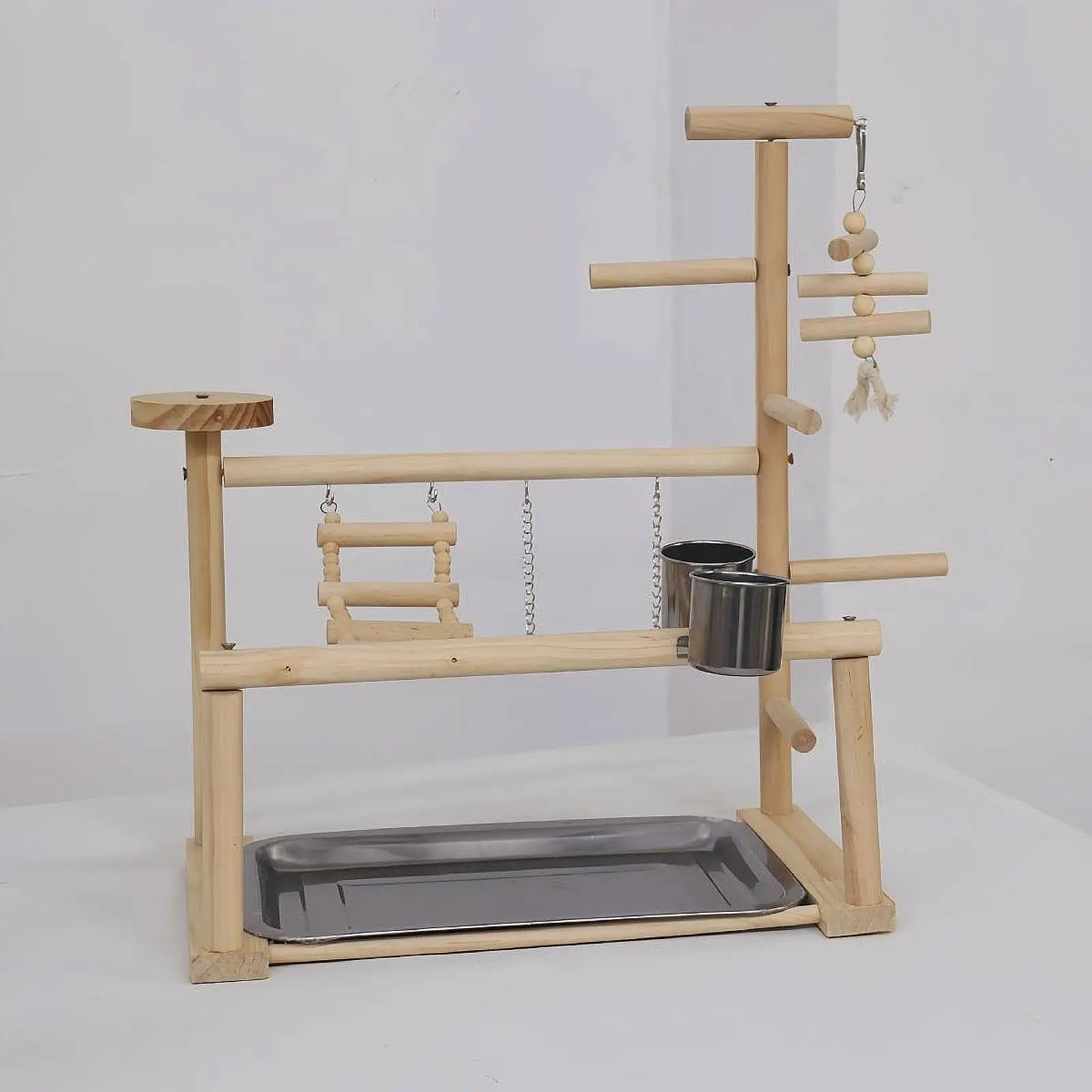 Подставка для игр птиц аксессуары клеток многофункциональная игровая площадка