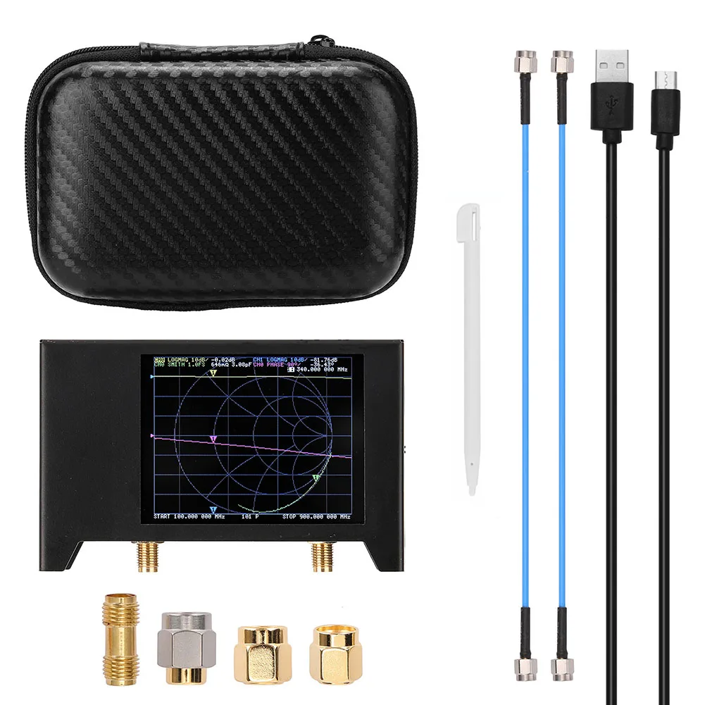 

1 Set 3G Analyzer 50kHz-3GHz Electric Equipment JST-XH 2.54mm Parts Power Tools S-A-A-2 Host 2.8 Inches 320*240