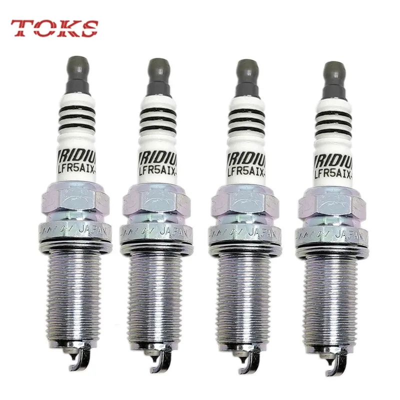 Свечи зажигания LFR5AIX-11/4469, иридиевые, для автомобилей Hyundai, Infiniti, Kia Mariner, Mercury, ниснус, съемные, Suzuki, Toyota, Ямаха, 4 шт.