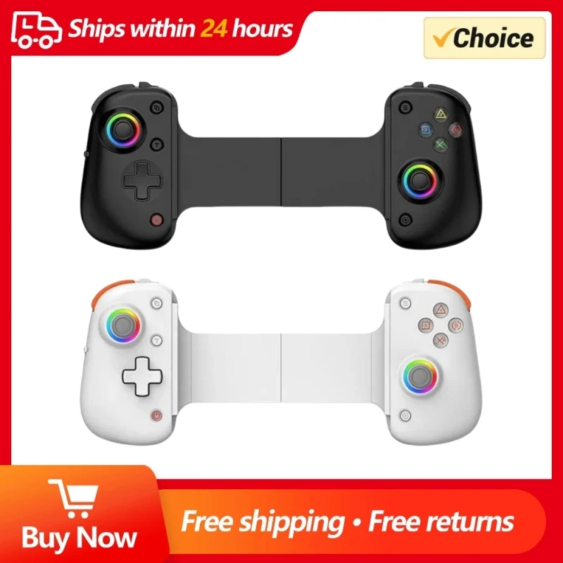 Беспроводной контроллер Bsp D8 Pro Rgb для планшета Bluetooth-джойстик P3 P4 Android Ios