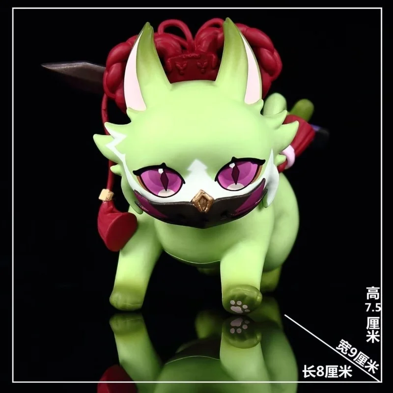 Игра Genshin Impact Zhongli Keqing Miko Cute Wanderer Yae Cat Фигурка Аниме Gk Action ПВХ Украшение Модель