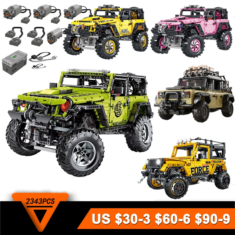 Спортивный автомобиль с дистанционным управлением, Мотер J902, силовые кирпичи, Суперскоростной гоночный внедорожник, строительные блоки, игрушки для детей, модели, подарок