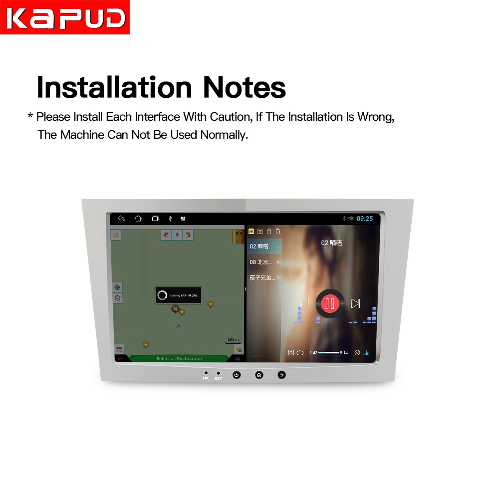 Kapud Android 10 для Opel 8 ''GPS мультимедийная Автомобильная магнитола видео плеер