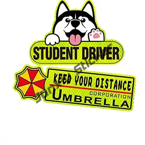 2 шт. светоотражающие наклейки на автомобиль