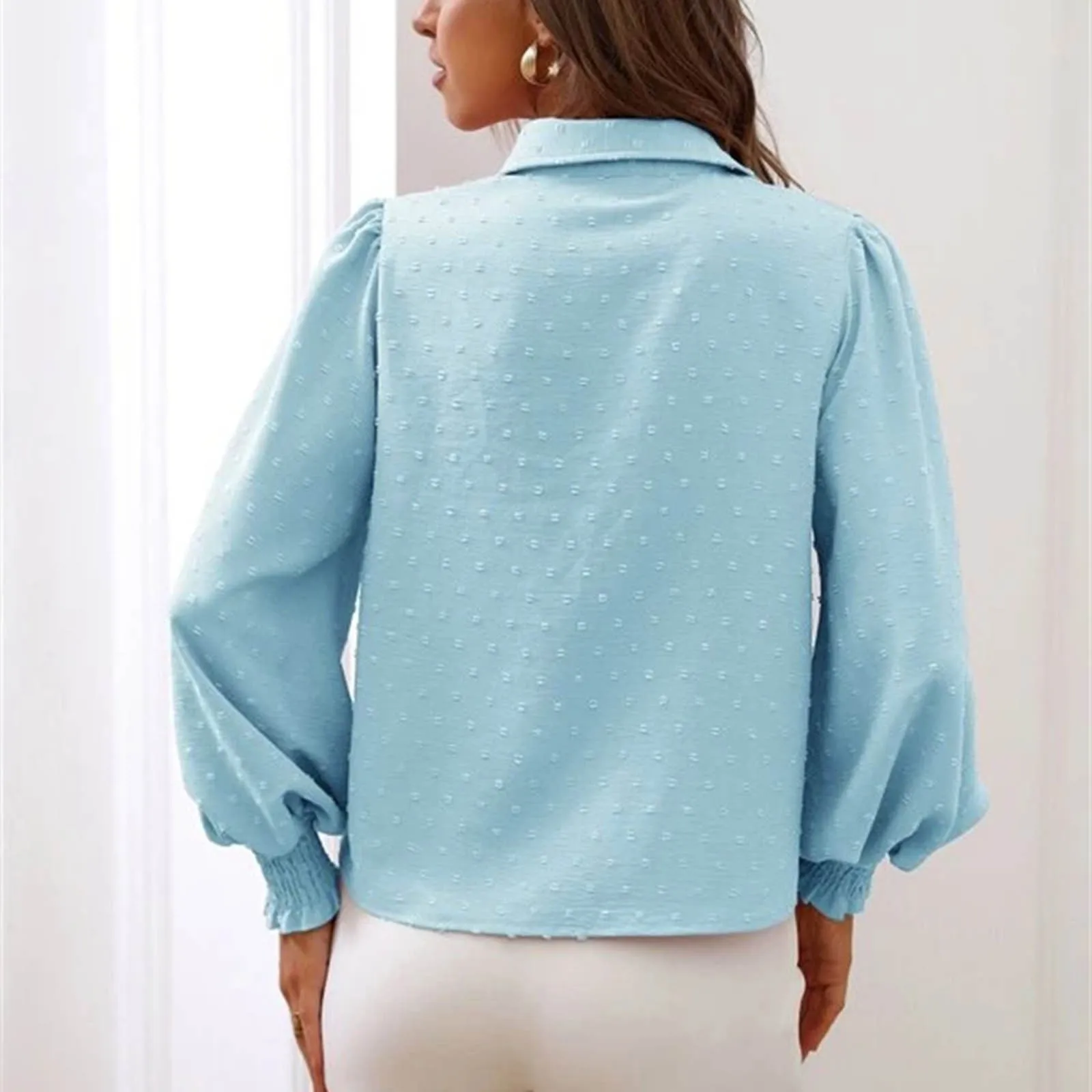 

Women V Neck Long Sleeve Top T Shirt Fashion Solid Color Top Blouse Big Girl Sweater Slim Fit Long Sleeve Casual Shirt Teen