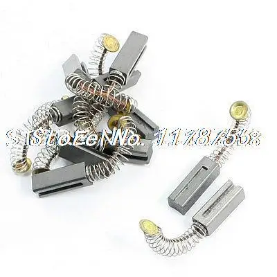 

10 шт., карбоновая щетка с пружиной 15/64x15/64x11/16 дюйма