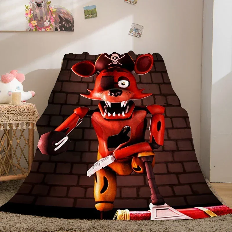 Зимнее Одеяло Из Кораллового Флиса A-five A-nights At A-freddy's Теплое Постельное Белье