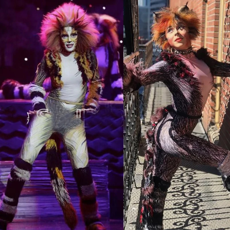 

Одежда для Хэллоуина, ночного клуба, диджея, танцев на шесте, женский комбинезон тигр, танцевальный костюм Gogo, одежда для диджея и вечеринки, ...