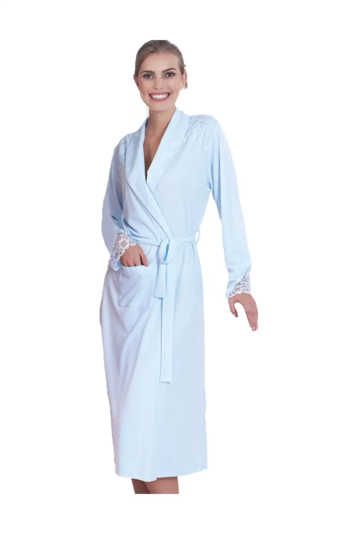 

Dressing Gown 1845 Winter Fashion Robe Female Bathrobe Sexy Peignoir Kimono Bride Dressing Gown Gown Gown Gown Gown