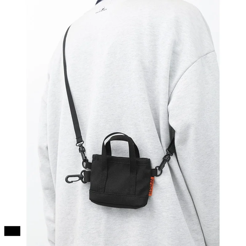 

Сумка на плечо в стиле ретро для мужчин и женщин, Нейлоновая Сумочка на молнии для бега, маленькая уличная дорожная Сумка для кемпинга, винтажный Повседневный тоут с монетницей