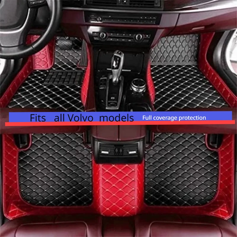 

Custom Car Floor Mats For Volvo XC60 C70 S40 S60 S80 S90 V40 V60 V90 XC90 XC40 C30 Foot Accessories Auto Carpets accessoire