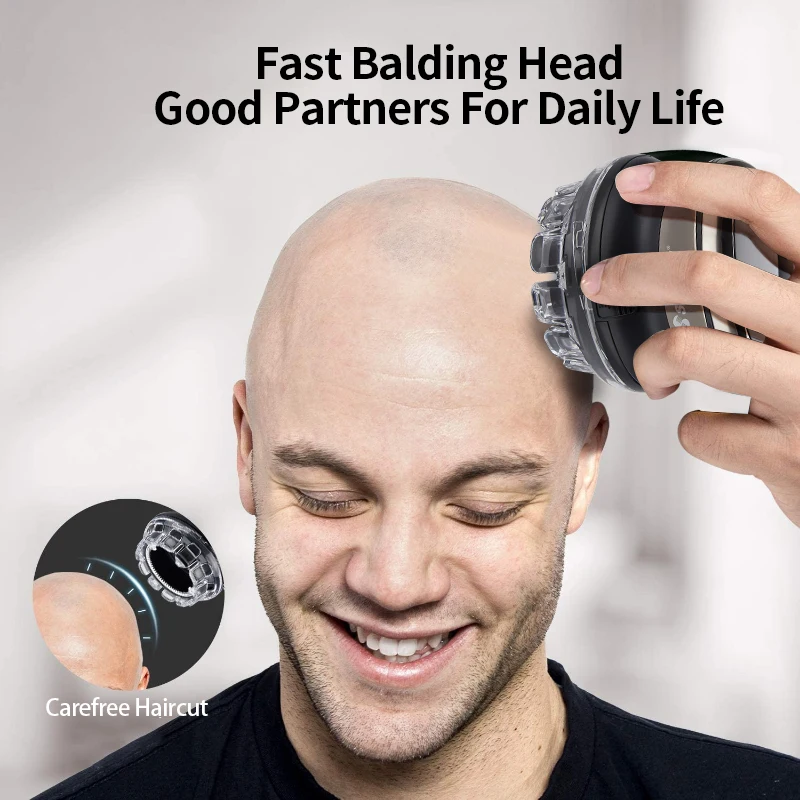 

Professional Clippers For Men Cord/ Cordless Easy Cut UFO Hair Trimmer Rotary Shaver Rechargeable Electric Hair Cutting Machine