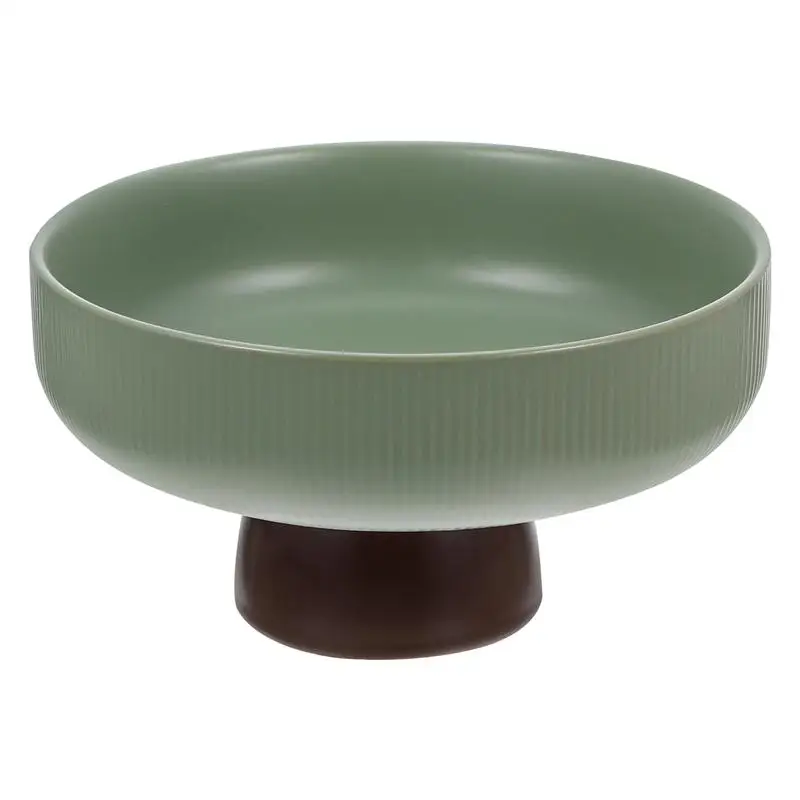 

1 шт. креативная десертная тарелка, керамическая тарелка для хранения еды, Высокая ножка, фруктовая тарелка, кухонный поднос для еды