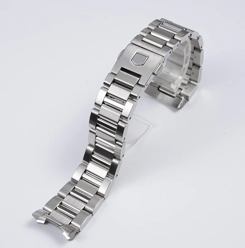 

22mm 24mm Bracelet Watch Strap FOR TAG Heuer Calera Series Solid Stainless Steel Watchband Accessories Steel Silver wristband