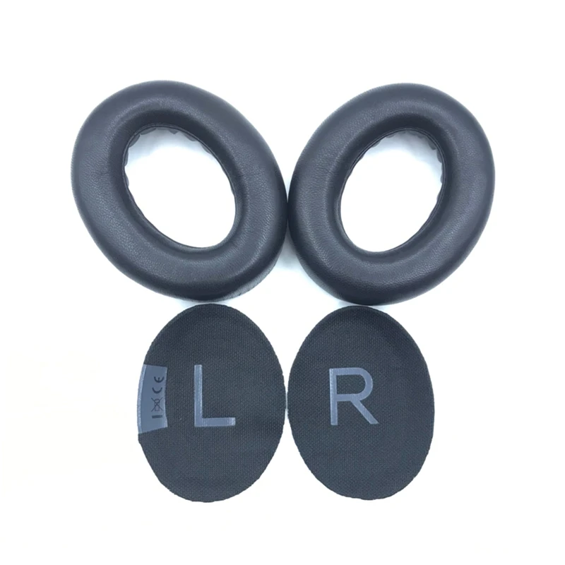 

Durable Leather Earpads Compatible with 700 NC700 Earphone Memory Foam Round Earcups Elastic Cover Sheepskin Earpads