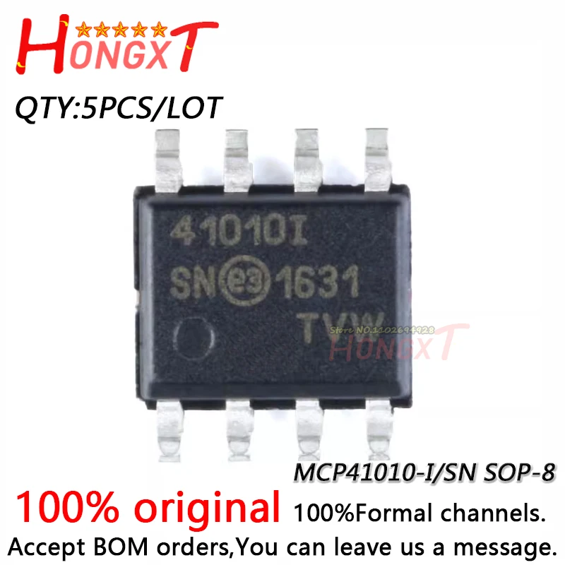 5 шт., новинка 100%, Φ/SN MCP41010 41010I MCP41010I SOP-8.