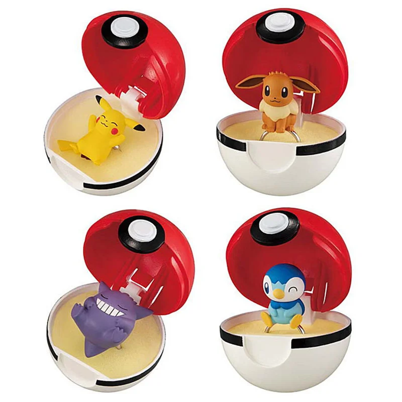 

Pokemon Poke Ball Jewelry Gengar Gashapon Ibrahimovic Couple Ring Gift Toys Hobbies Anime Action Figure Model Dolls Toys Gift