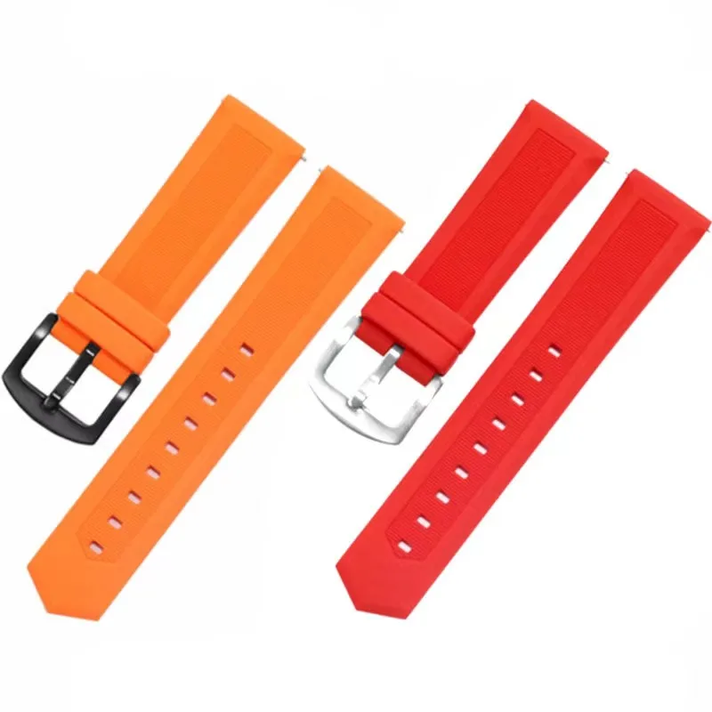 

2023 New adaptive silicone strap 22mm breathable waterproof watch strap
