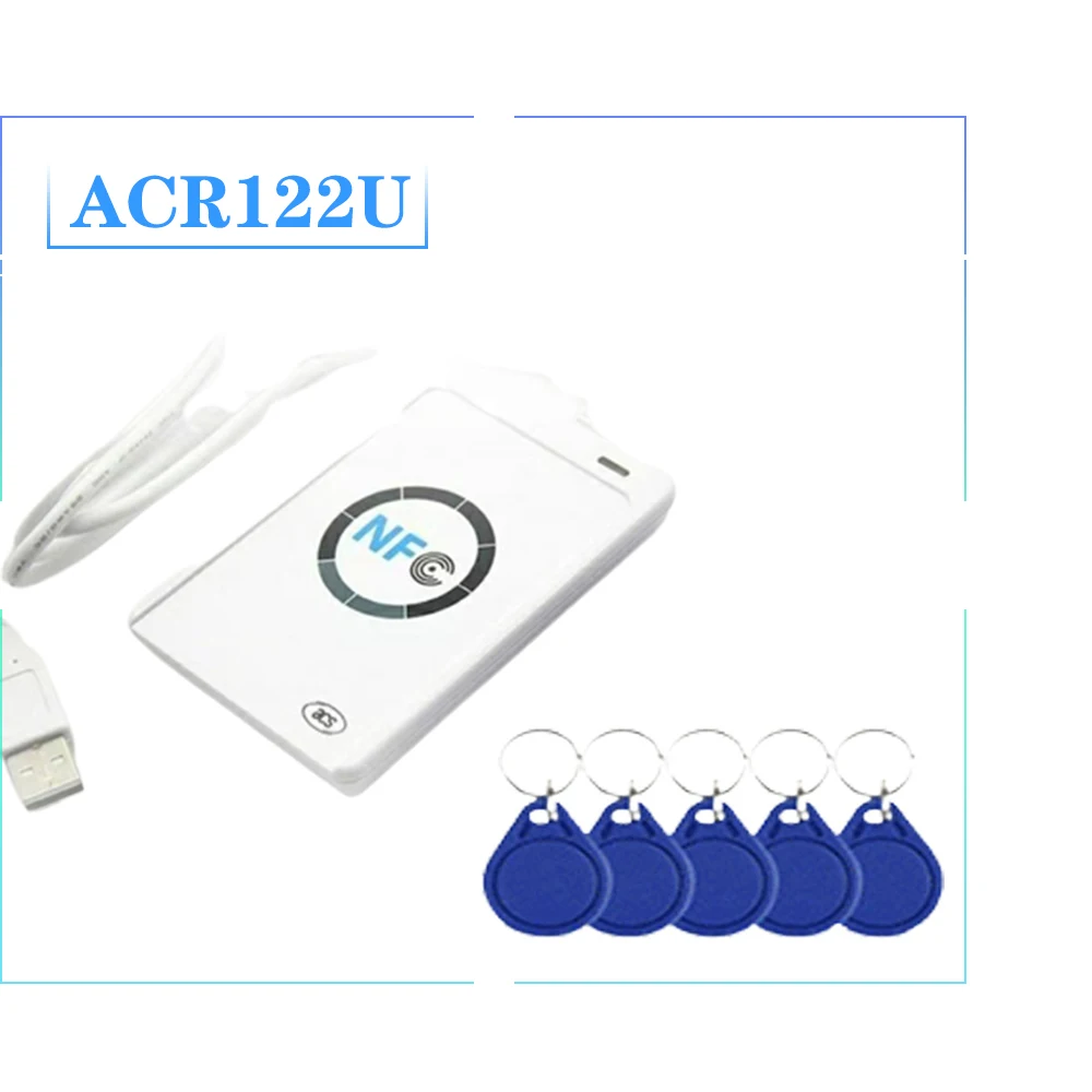Считыватель смарт-карт RFID ACR122U 13 56 МГц с поддержкой ISO/IEC18092