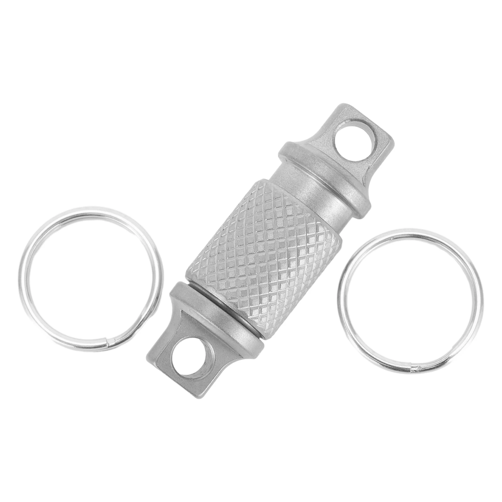 Сверхмощный титановый органайзер для ключей 360° ° Поворотный быстросъемный