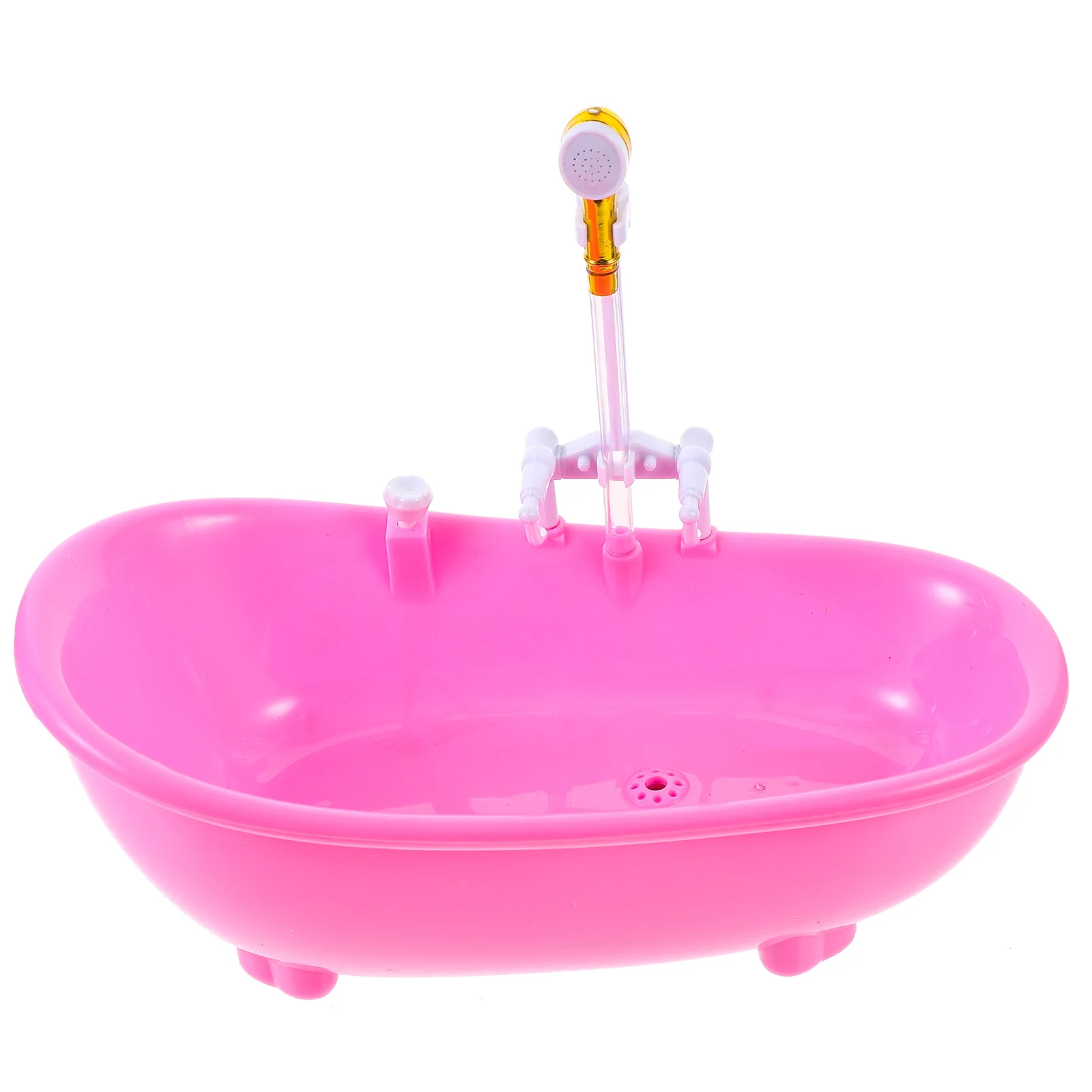 

Bathtub Electric Water Spraying Bathtub with Sprayer Pretend Play Bathtub Swimming Pool for Bath Time 1/ 6 Toys children