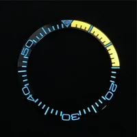 luxury 20 styles 40mm bgw9 luminescent watch ceramic bezel insert for seiko gmt sub observed hippocampus replacement parts mod